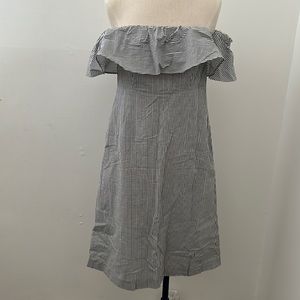 Banana Republic Seersucker Striped Dress Size 4